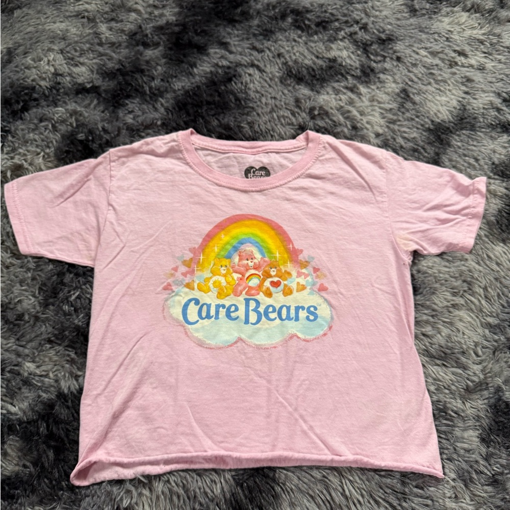 Care Bears Pink Y2K baby tee